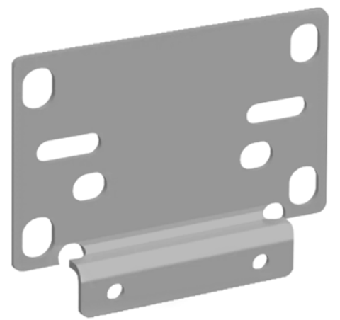 Aan/uit 3/2-ventiel (handbediend) 00-AUV 3/4 — montagebeugel