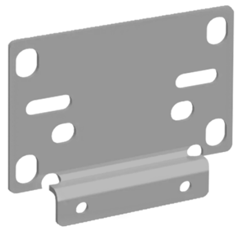 Aan/uit 3/2-ventiel (elektrisch) 00-AUV 24V 3/4 — montagebeugel