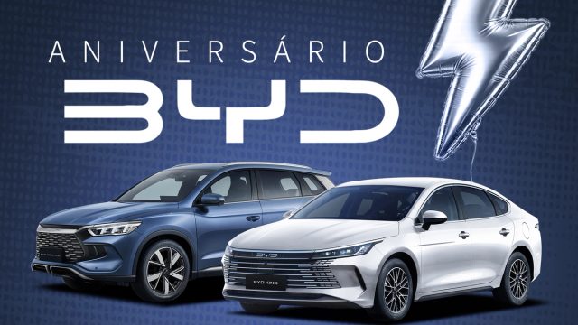 Aniversário para BYD