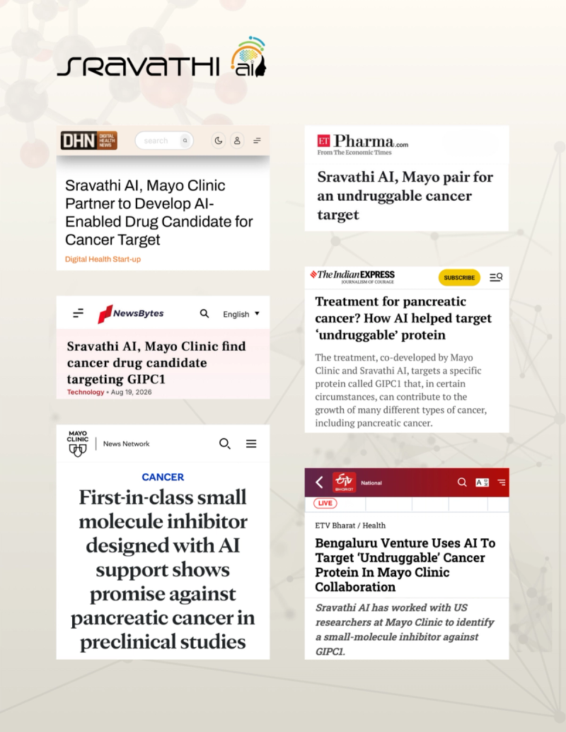 Cover photo for Sravathi AI–Mayo Clinic Collaboration Receives Recognition Across Leading Media and Industry Platforms