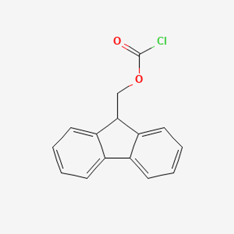 Structure image for FMOC-Cl (9-Fluorenylmethyl chloroformate)