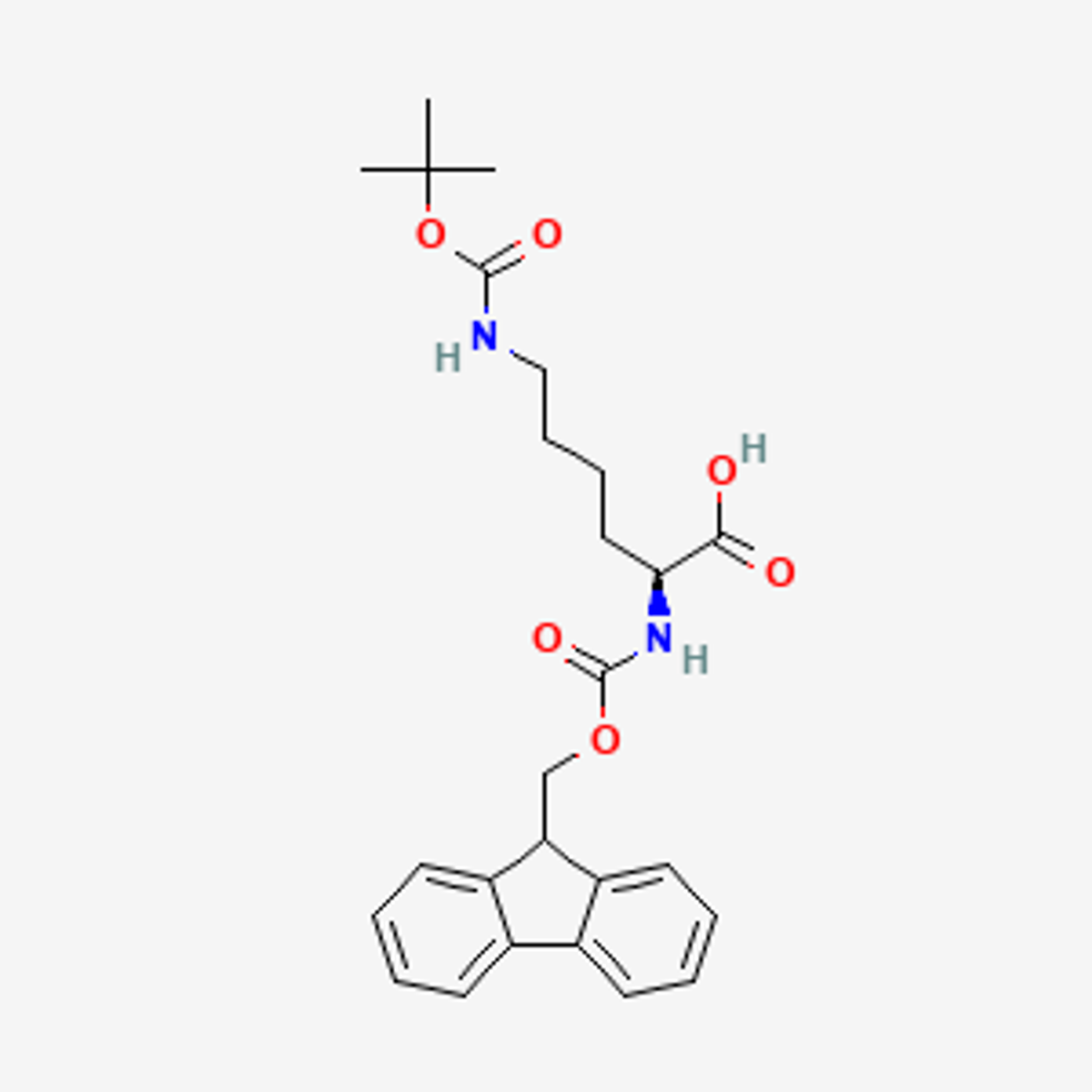 Fmoc-N-Boc-Lysine