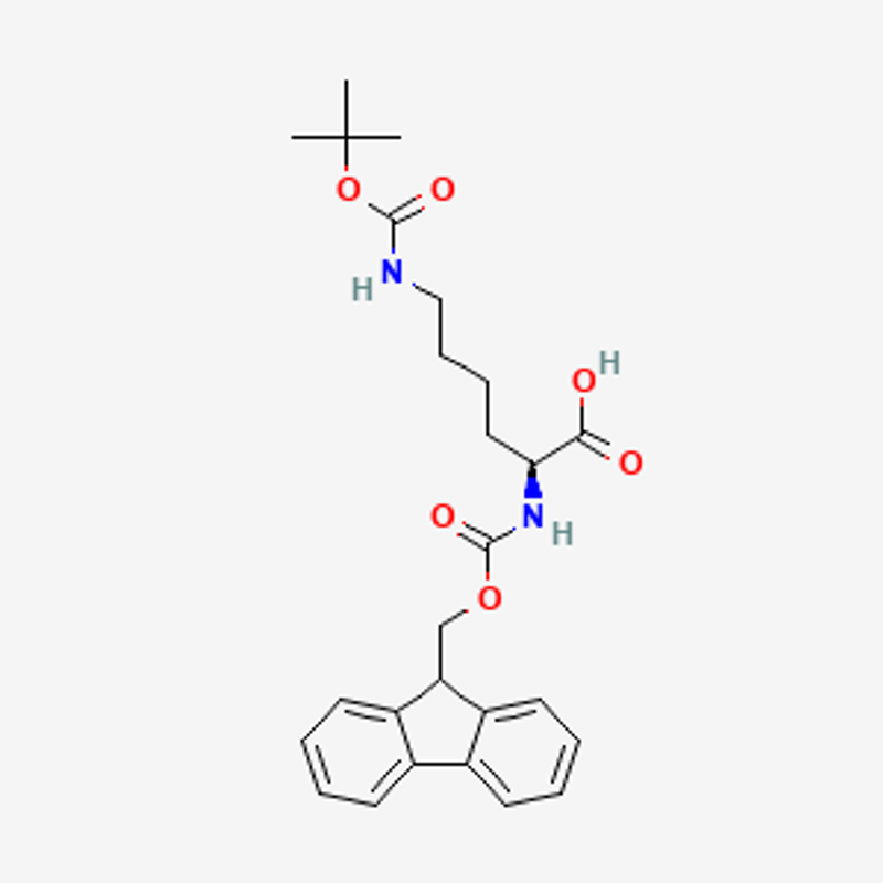 Structure image for Fmoc-N-Boc-Lysine