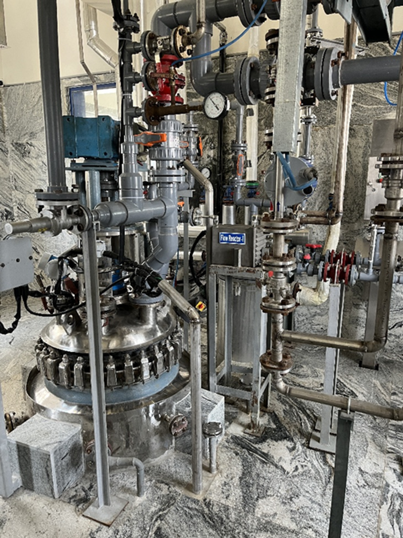 Cover photo for Case Study: High-Purity Halogenation with Sravathi Flow Reactors