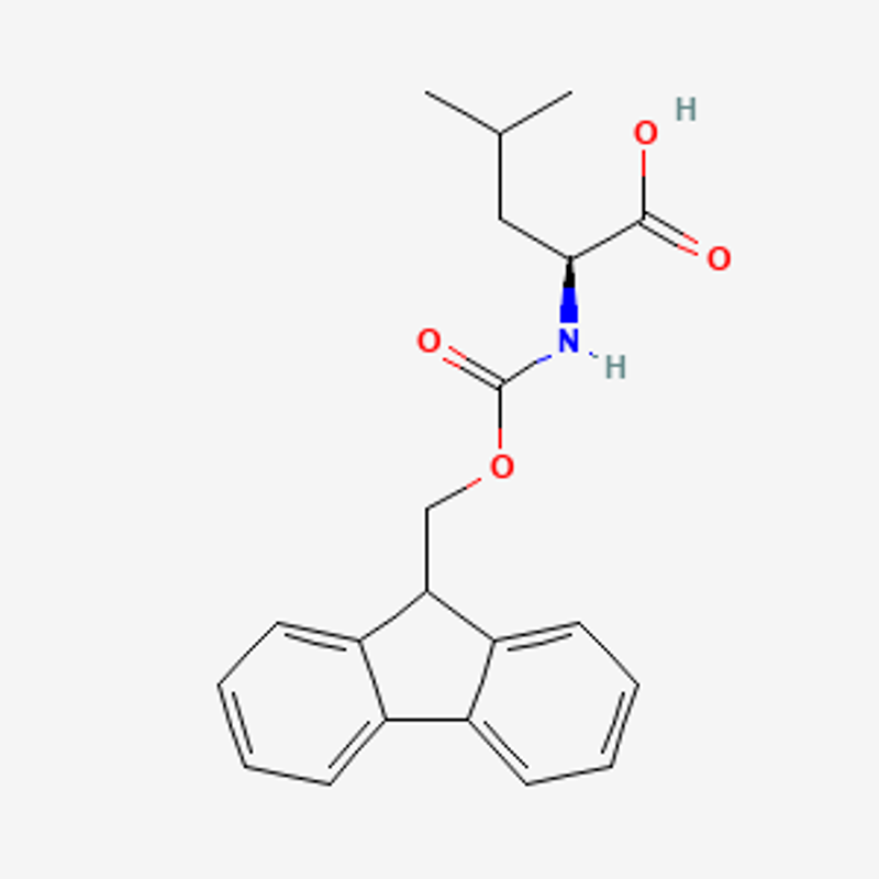 Structure image for Fmoc-Leucine