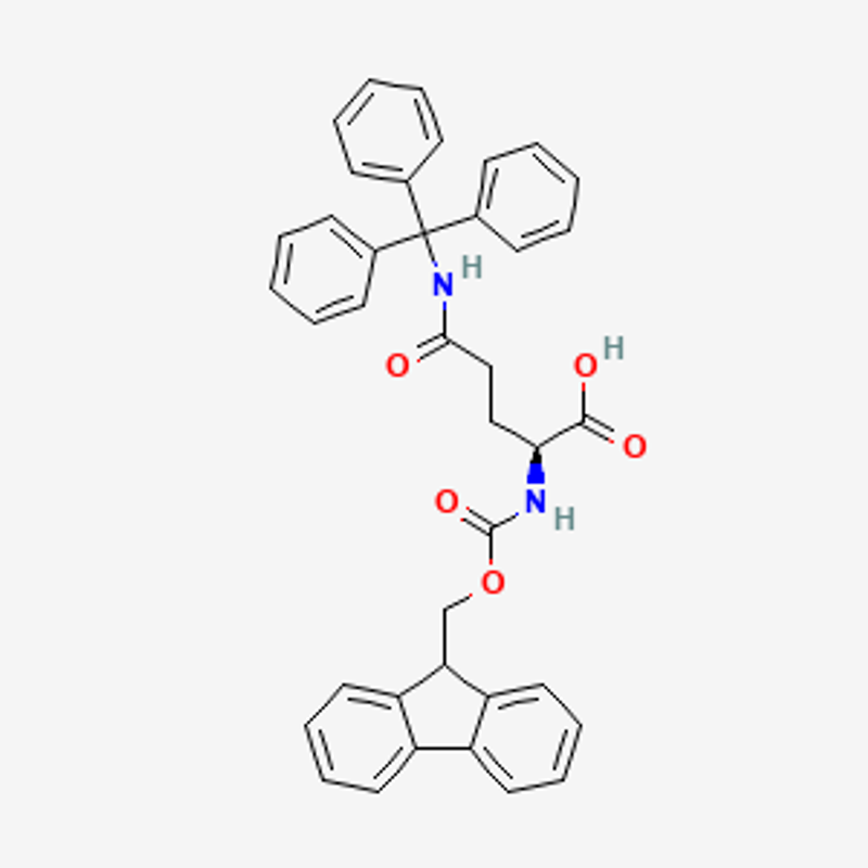 Structure image for Fmoc-N-Trityl-glutamine