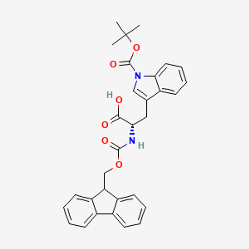 Structure image for Fmoc-N-Boc-Tryptophan