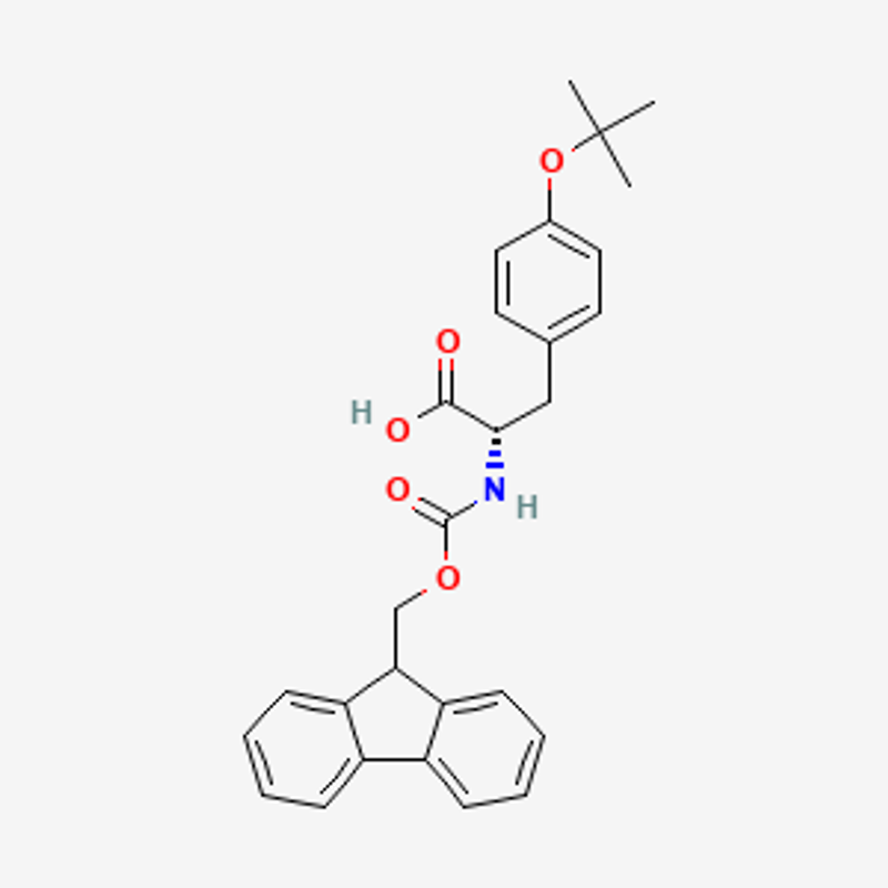 Structure image for Fmoc-tButyl-Tyrosine