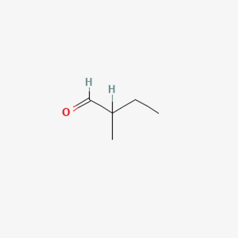 Structure image for  2-Methylbutyraldehyde /  2-METHYLBUTANAL