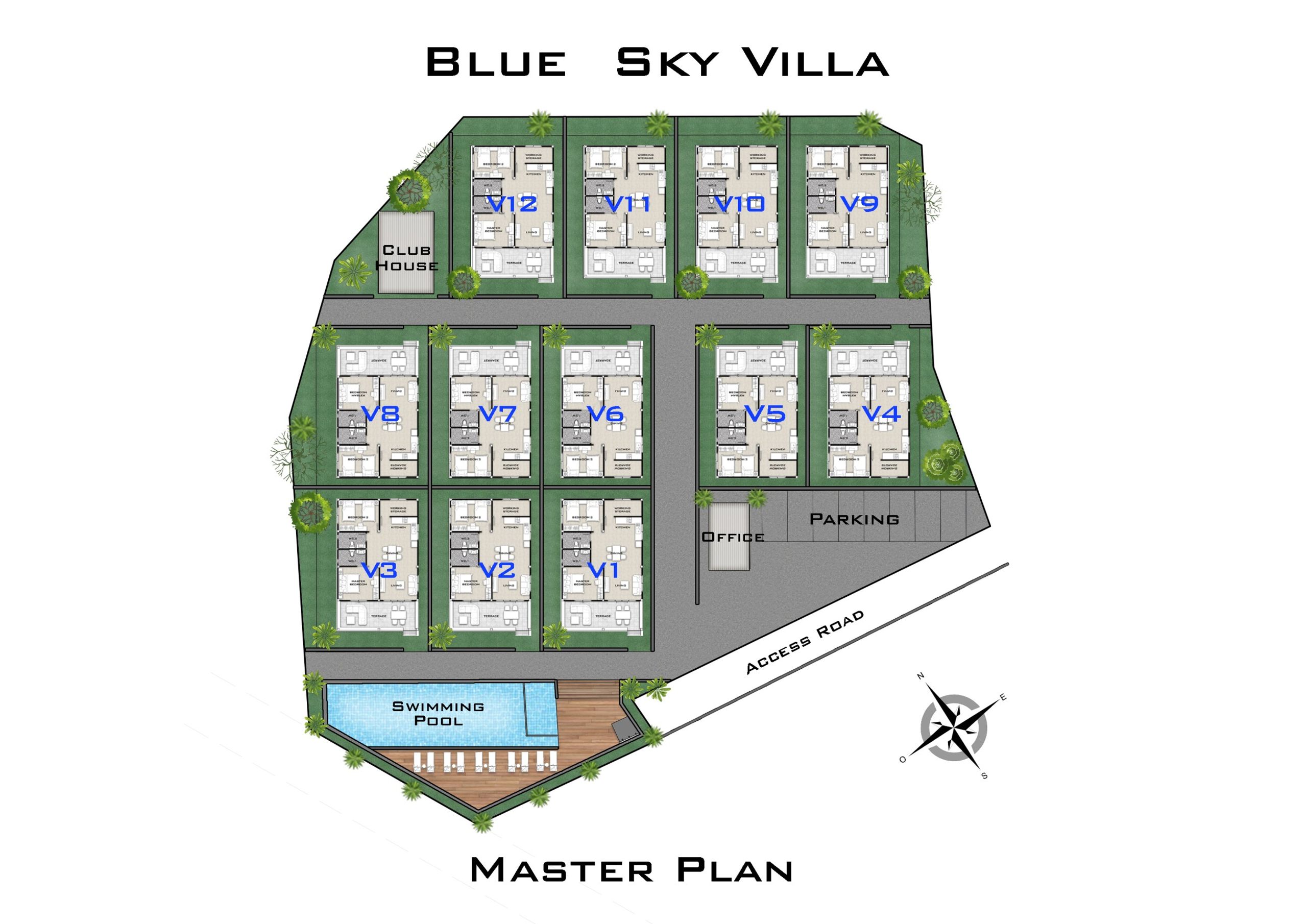 Blue Sky Villas