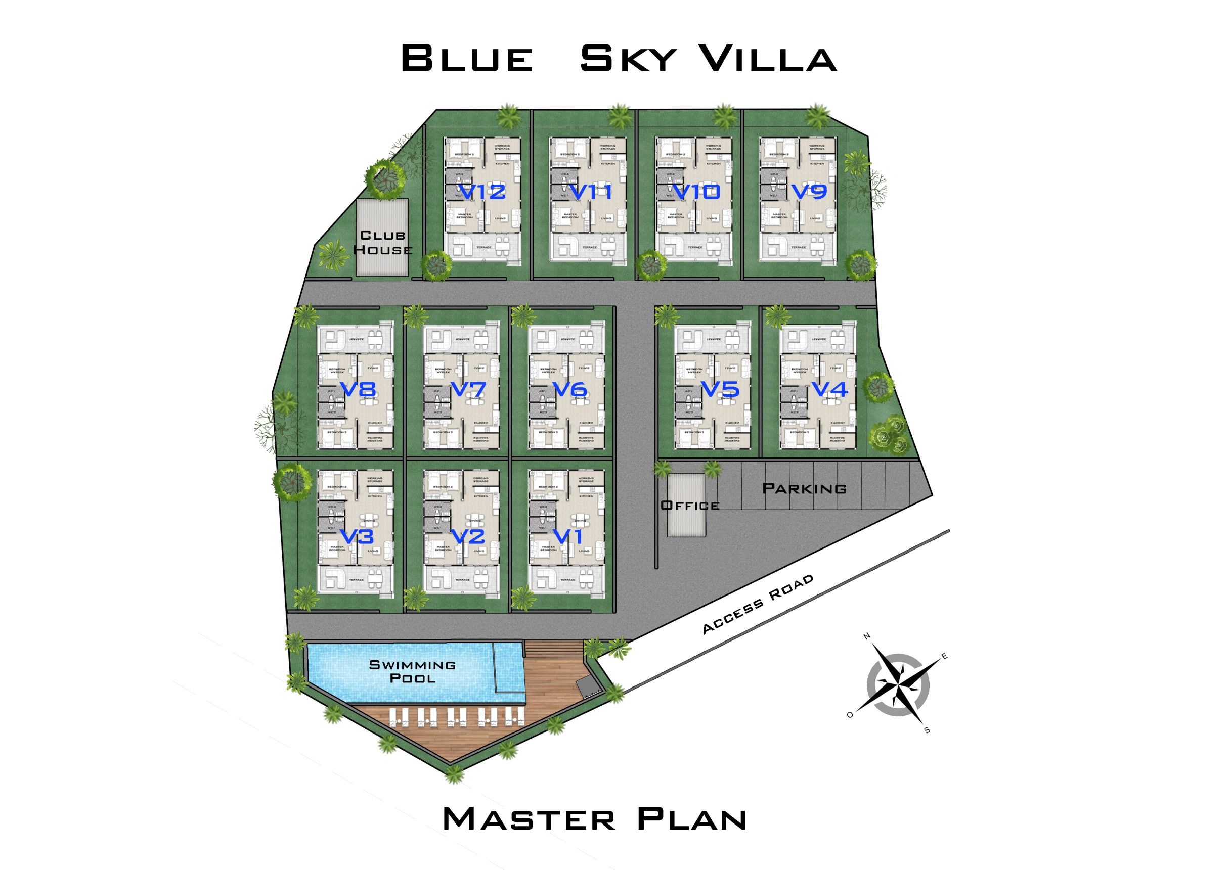 Blue Sky Villas