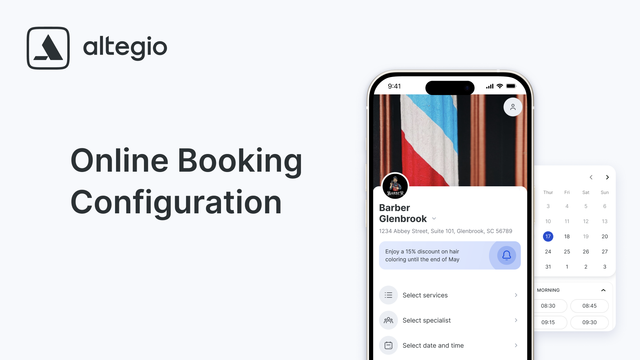 Altegio: Online Booking Configuration