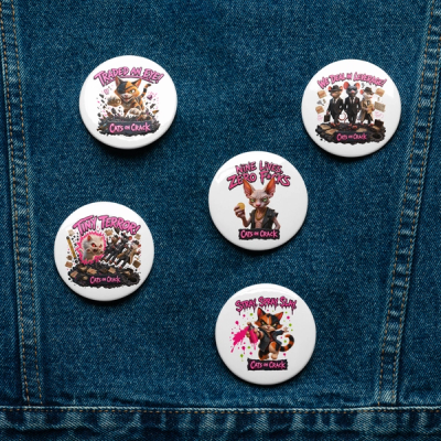 Badge Set 3 Pin Badge