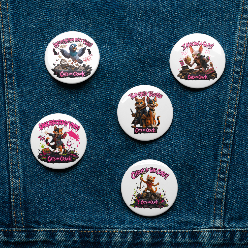 Badge Set 4 Pin Badge