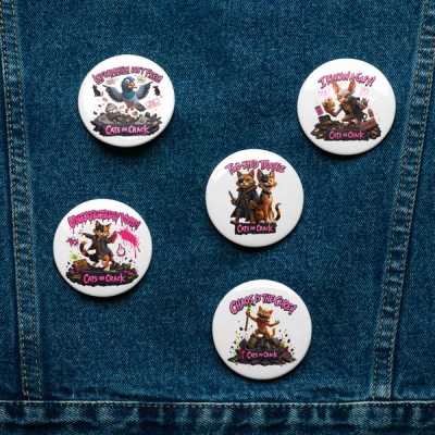 Badge Set 4 Pin Badge