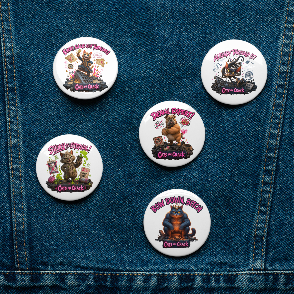 Badge Set 2 Pin Badge