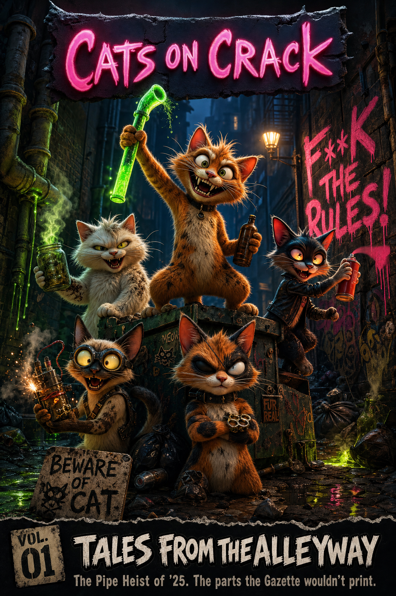 Tales from the Alleyway — Vol. 01 cover