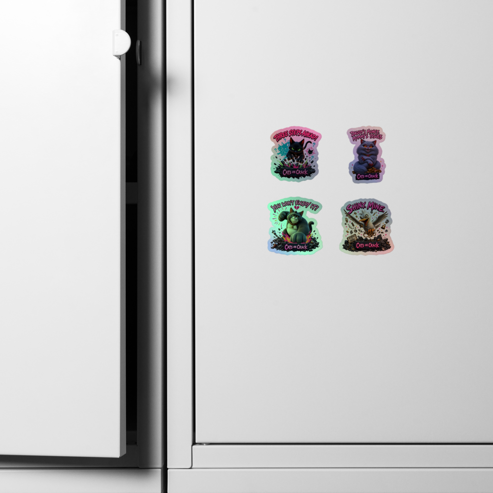 Sticker Set 4 Holographic Sticker