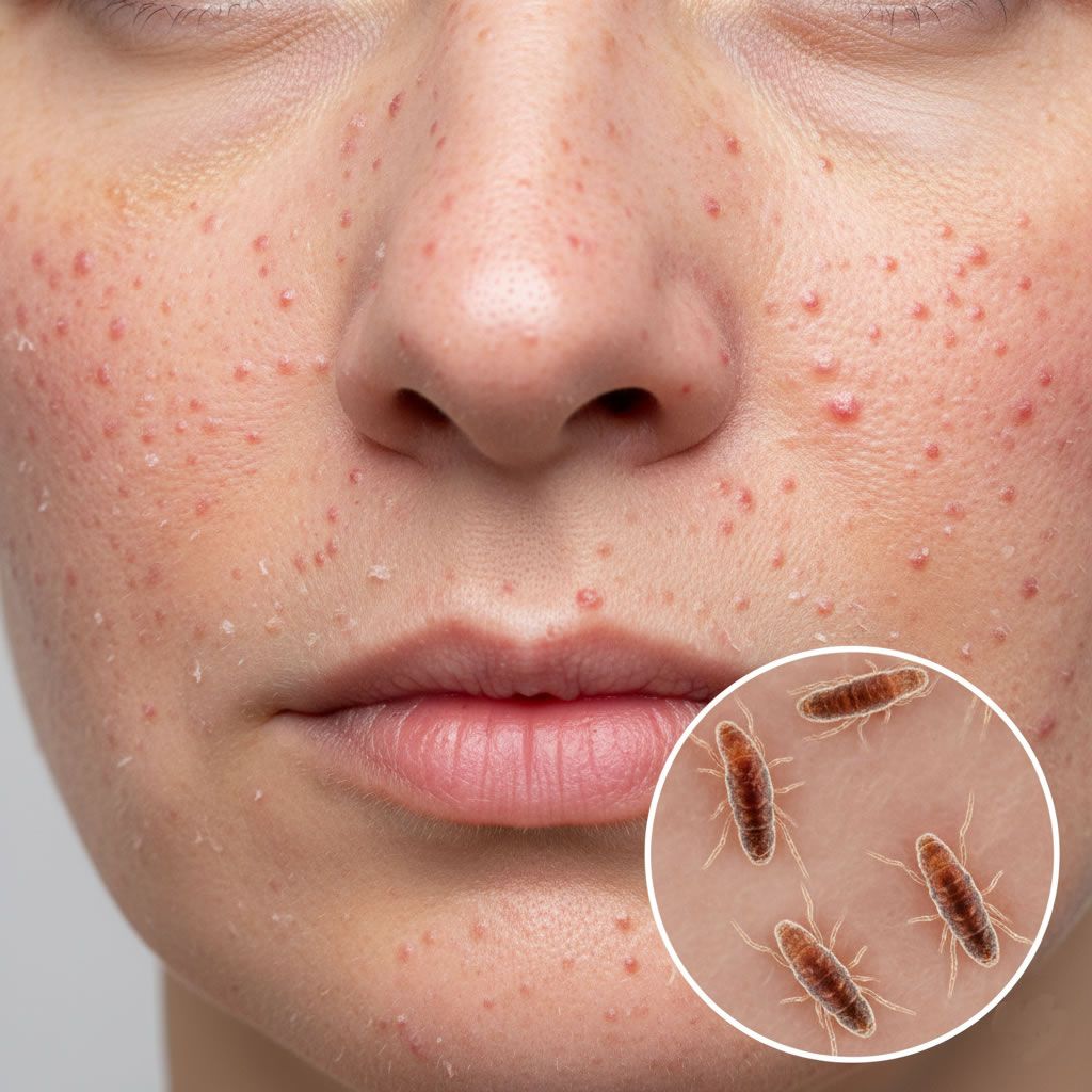 DEMODIKOZA (Demodicosis): Uzroci, Simptomi i Lečenje