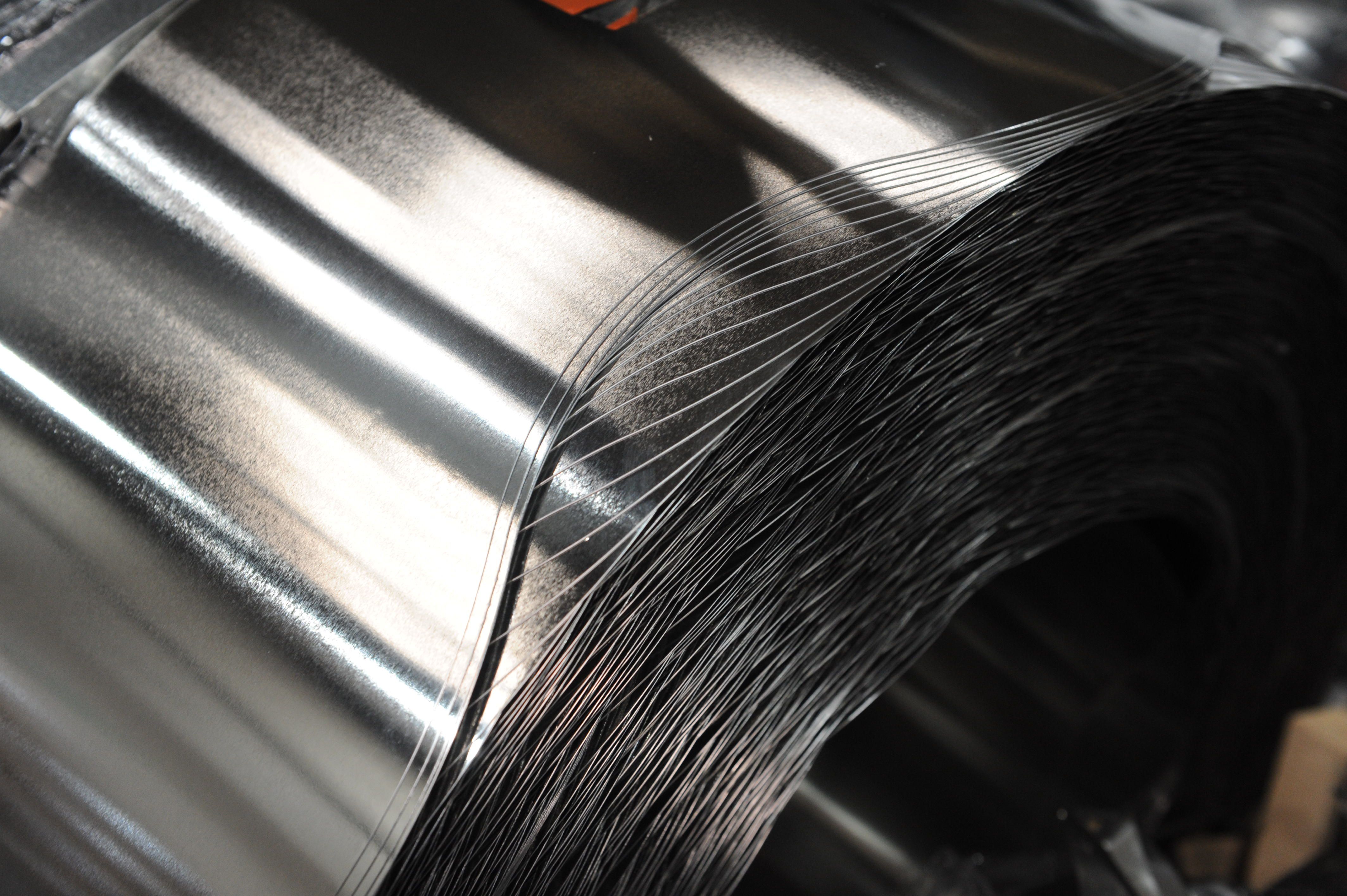 matassa nastro scroll acciaio