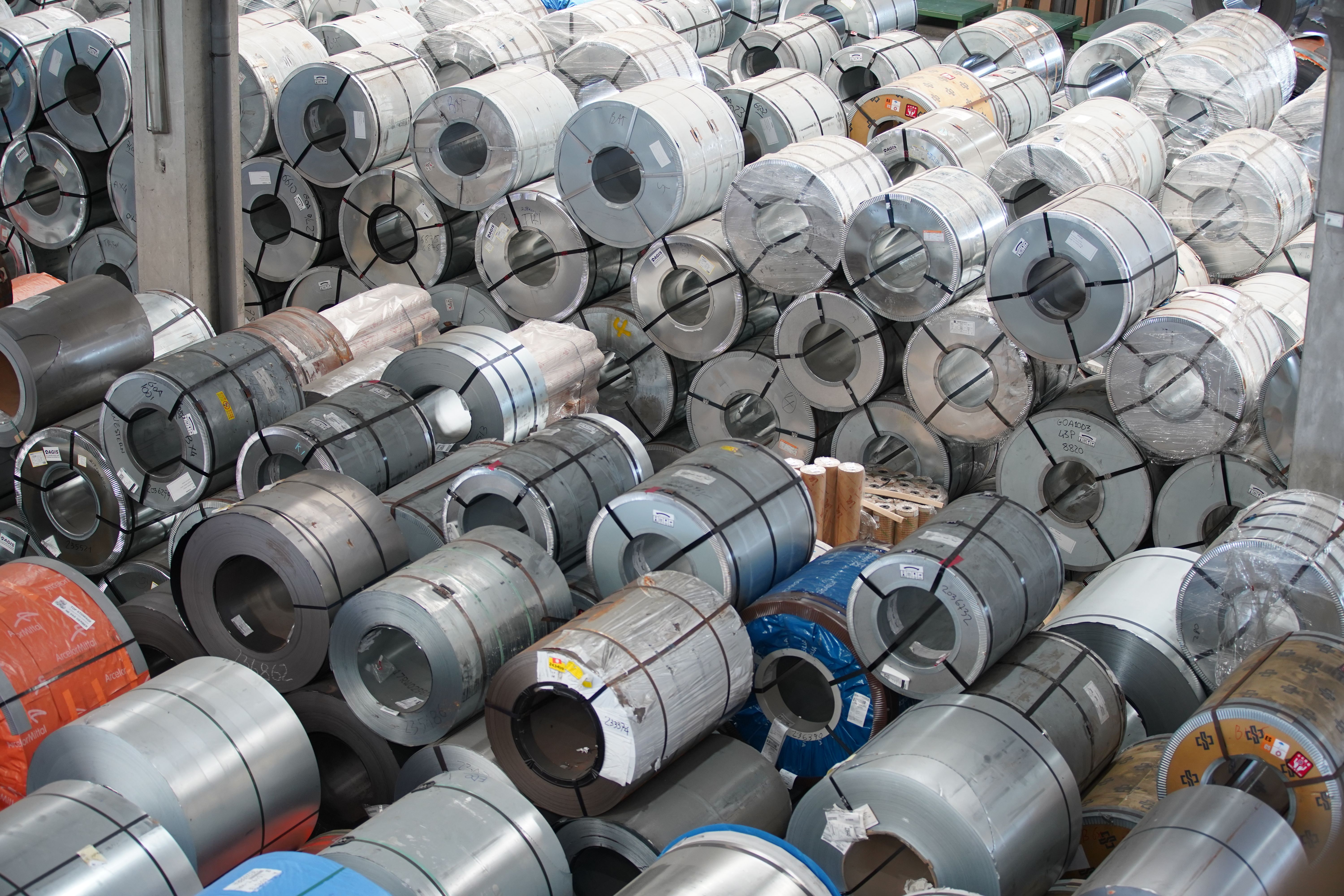 laminati metallici steel strips