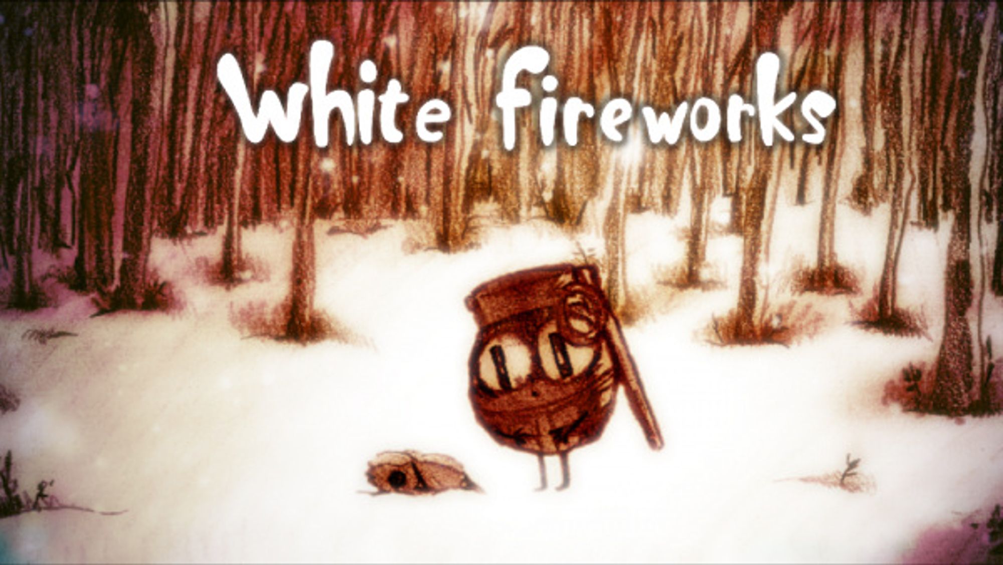 White Fireworks