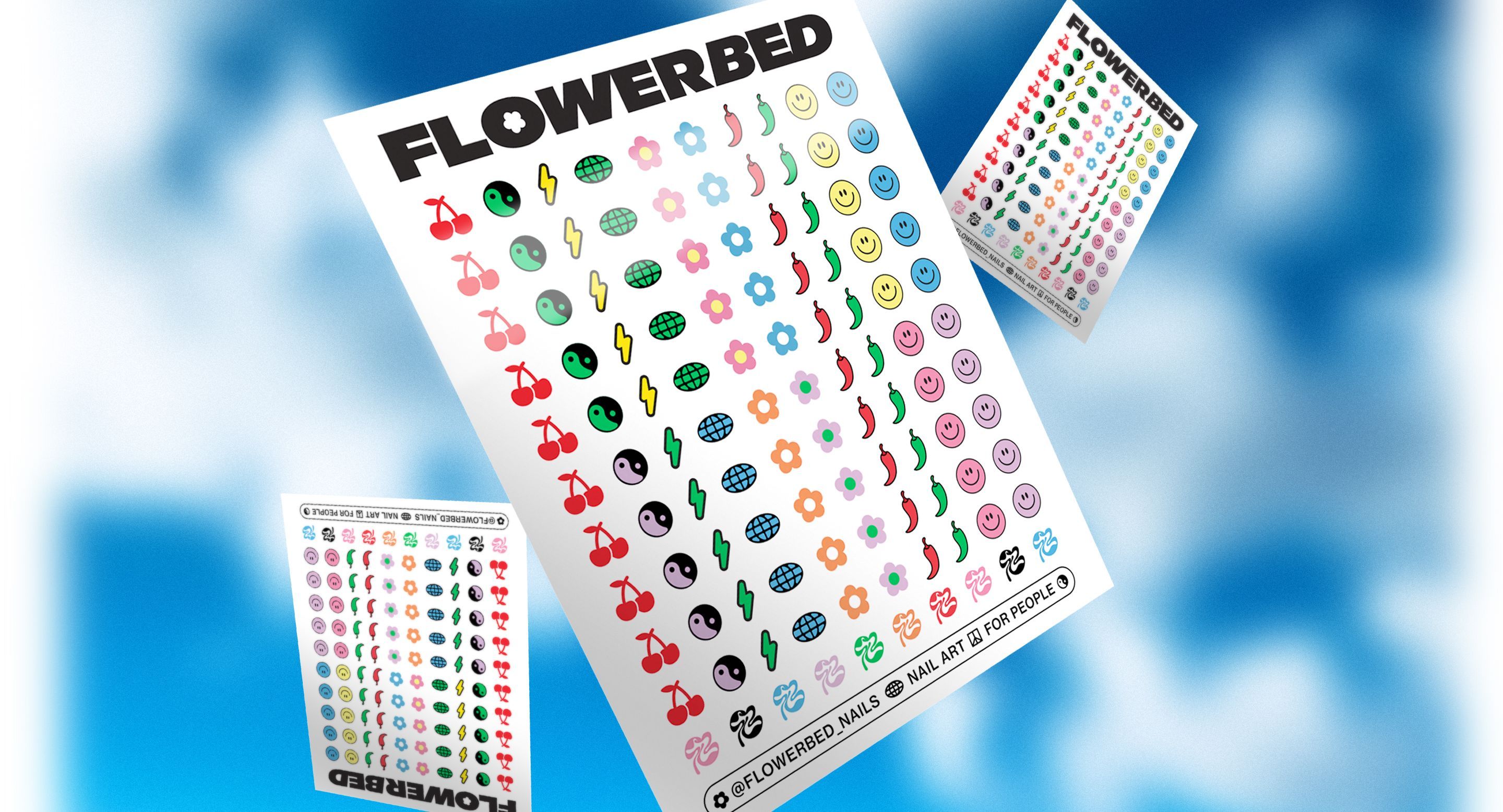 Flowerbed Nails Branding by After Hours Studio