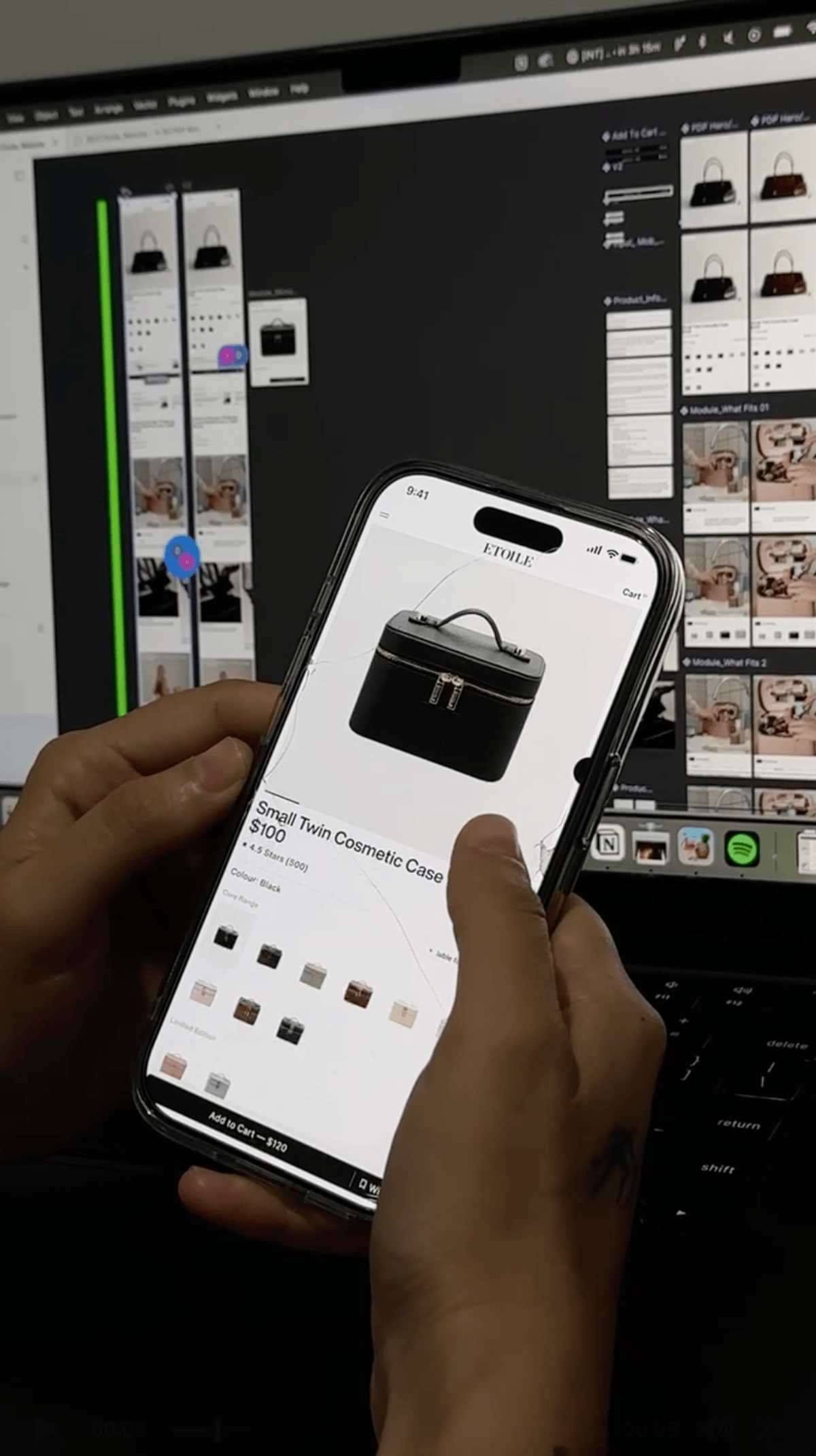 Etoile, E-commerce experience by After Hours Studio