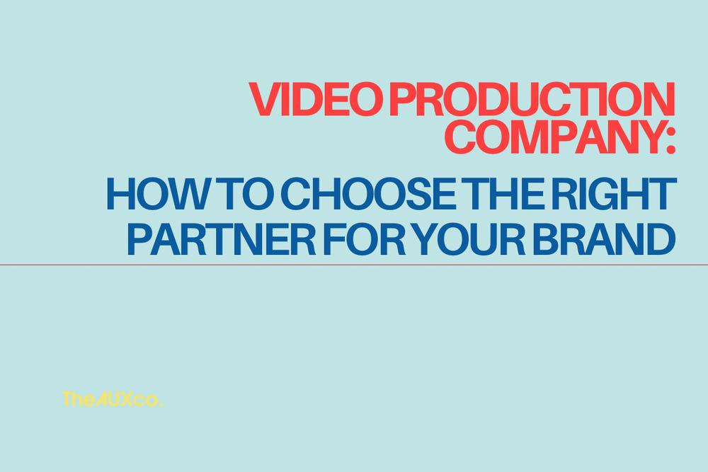 Card Image for Video Production Company: How to Choose the Right Partner for Your Brand