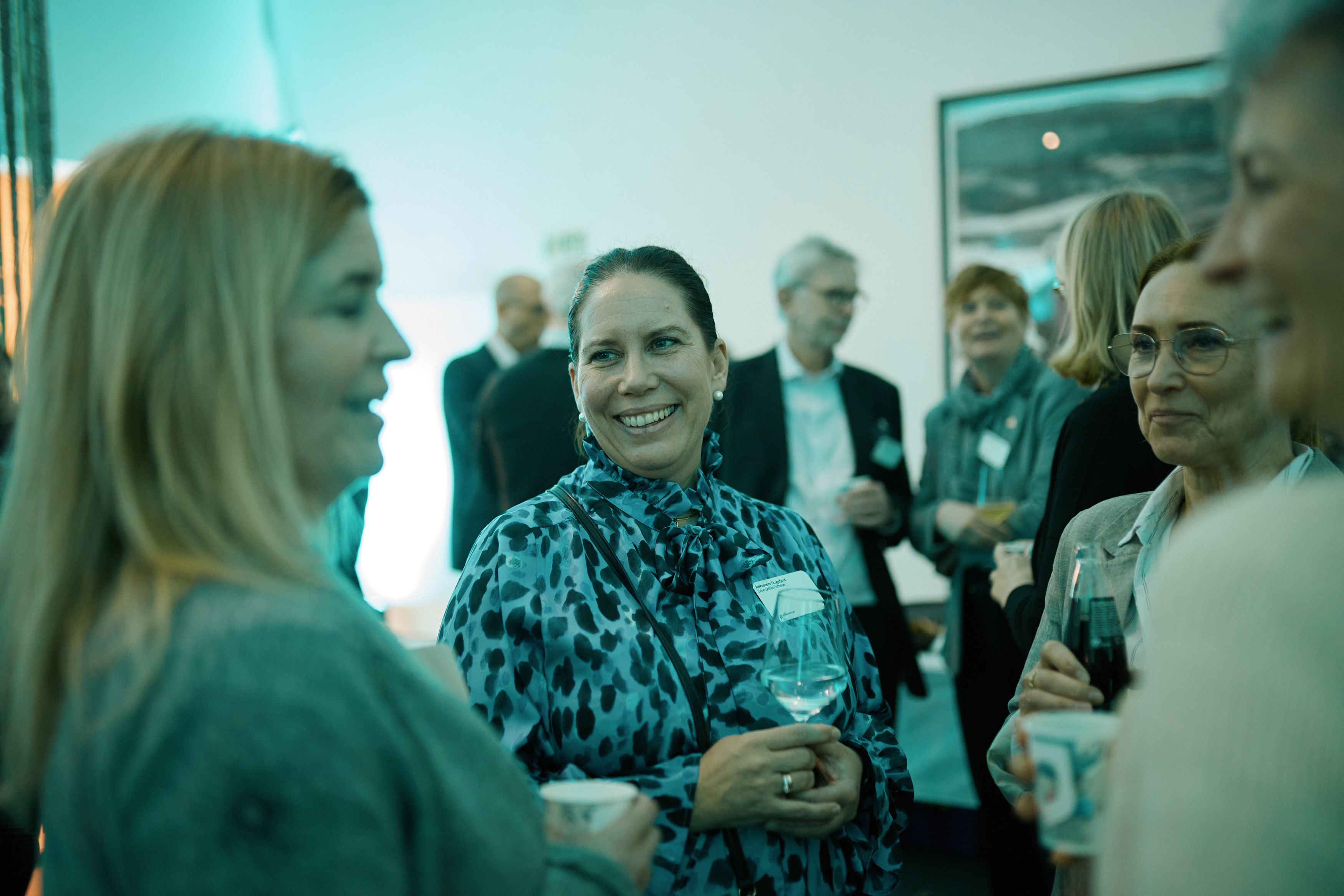 mingling på konferanse