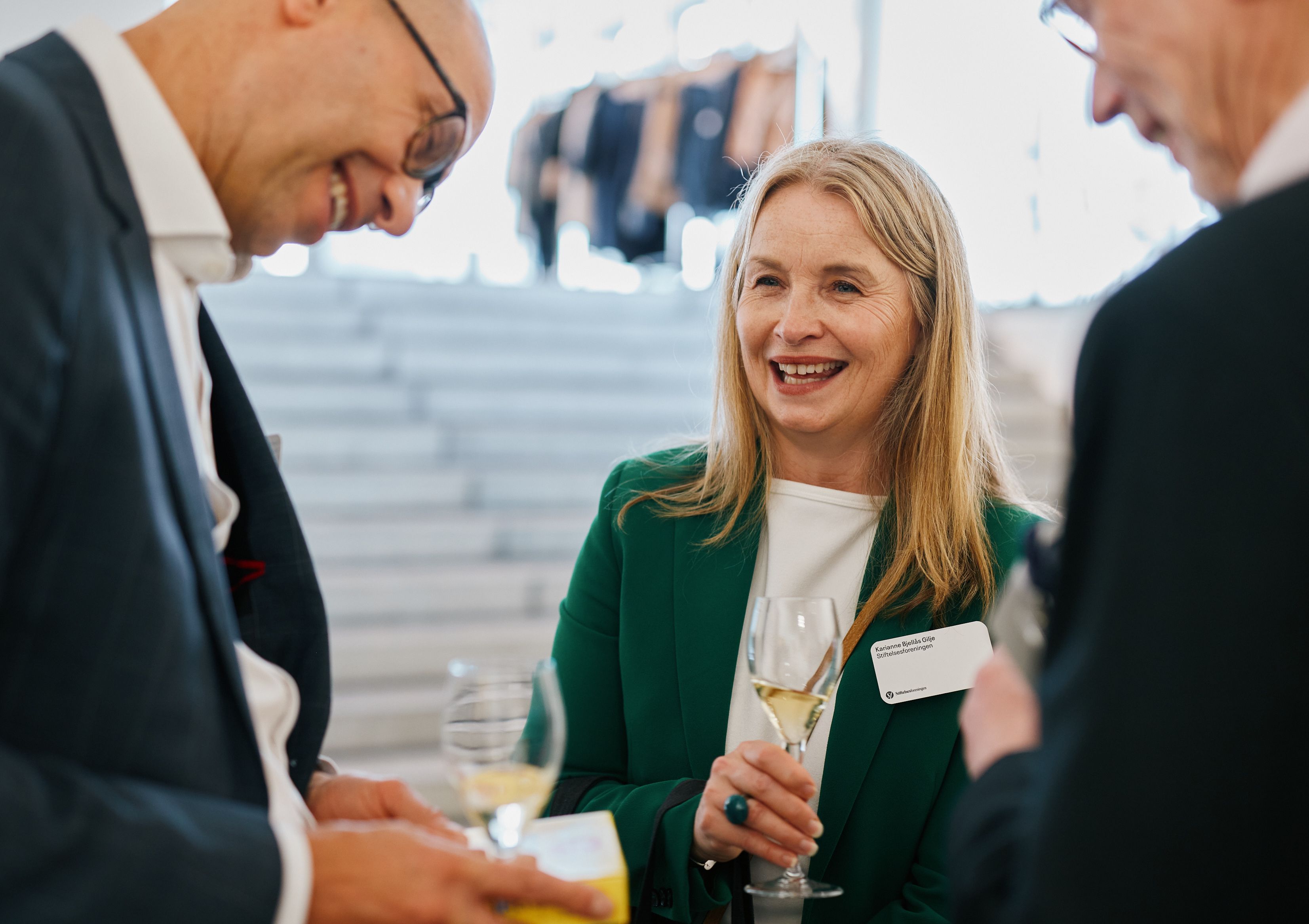 mingling etter konferanse