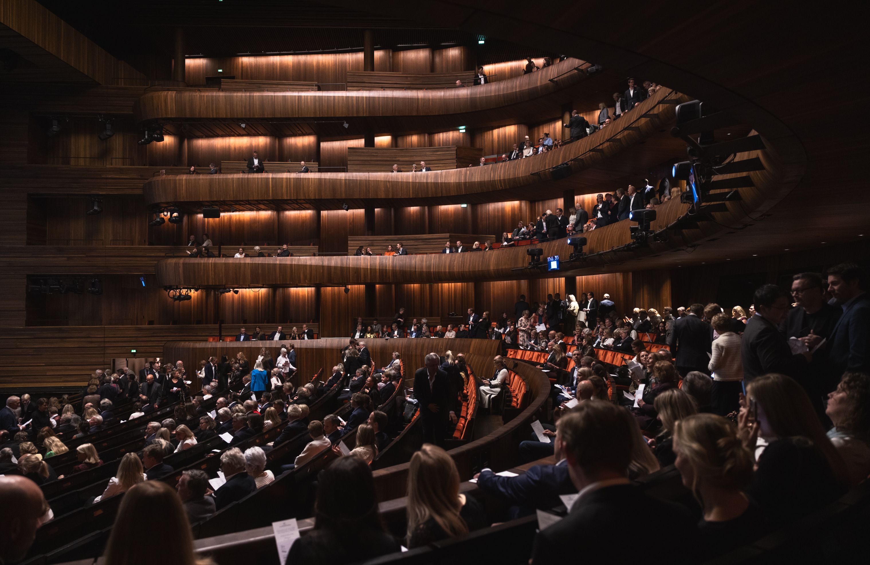 forestilling publikum