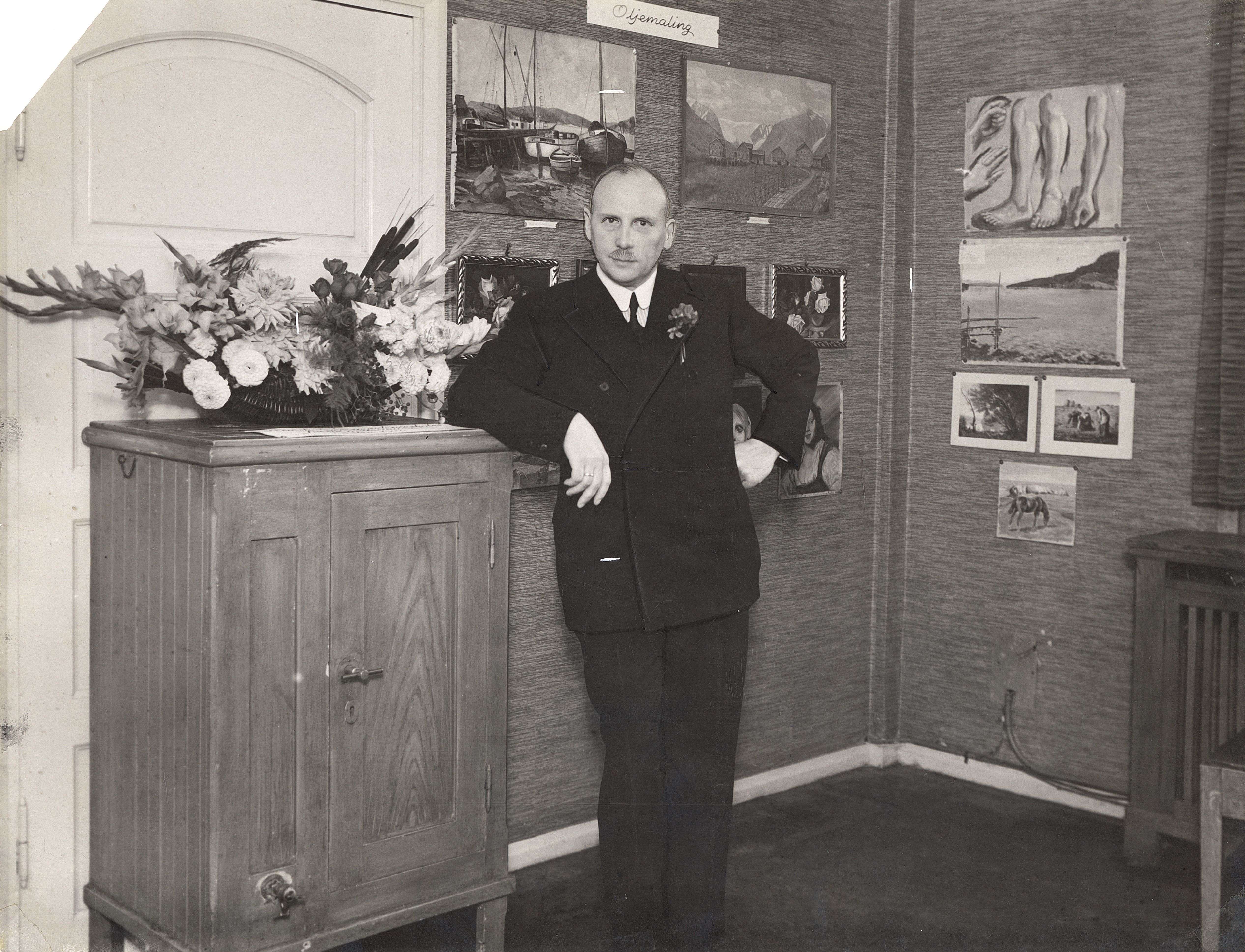 mann historisk foto