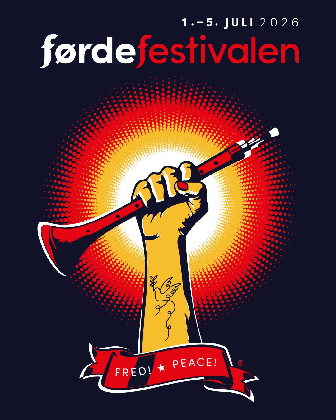 plakat for festival