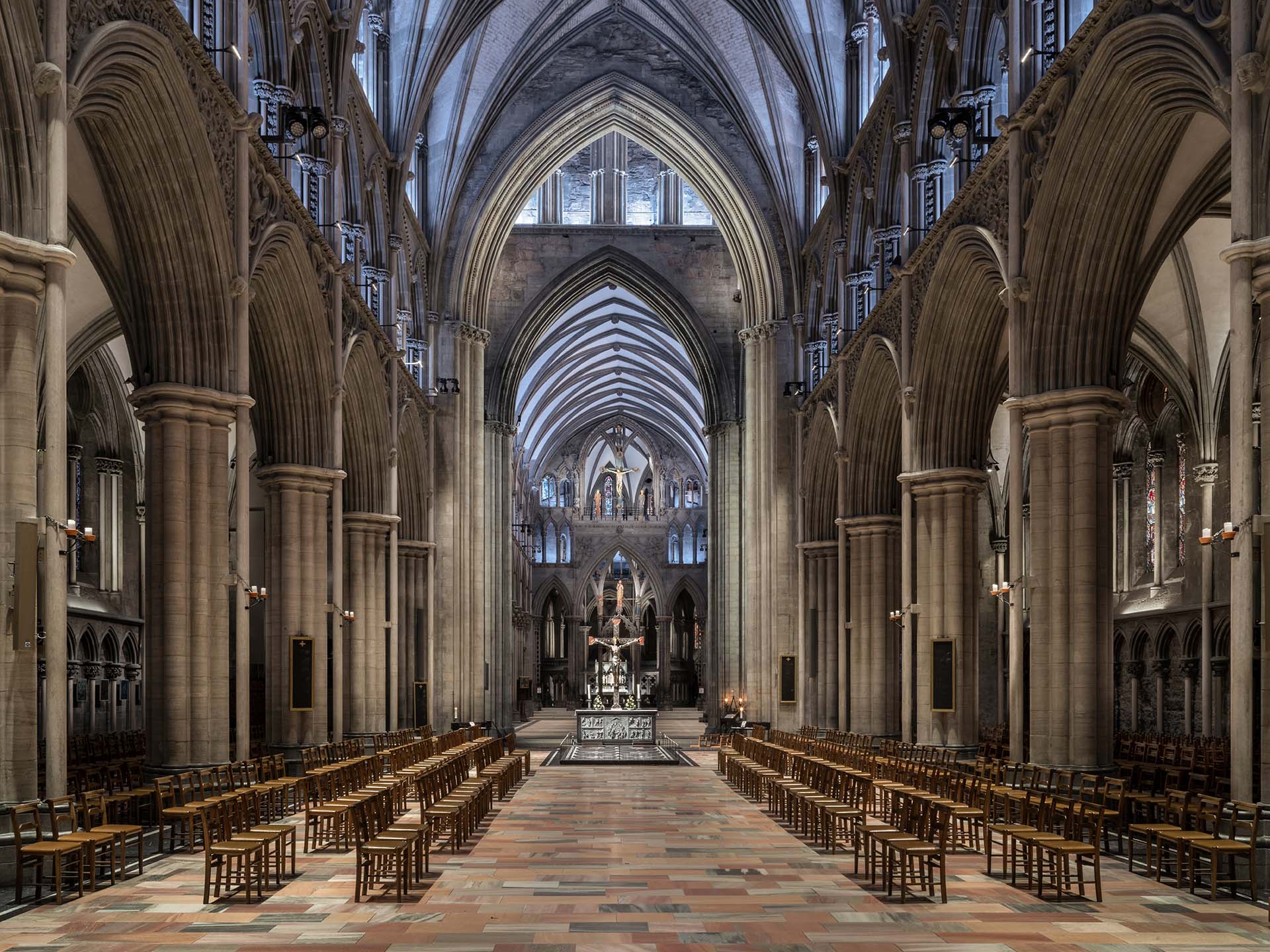 interiør i katedral