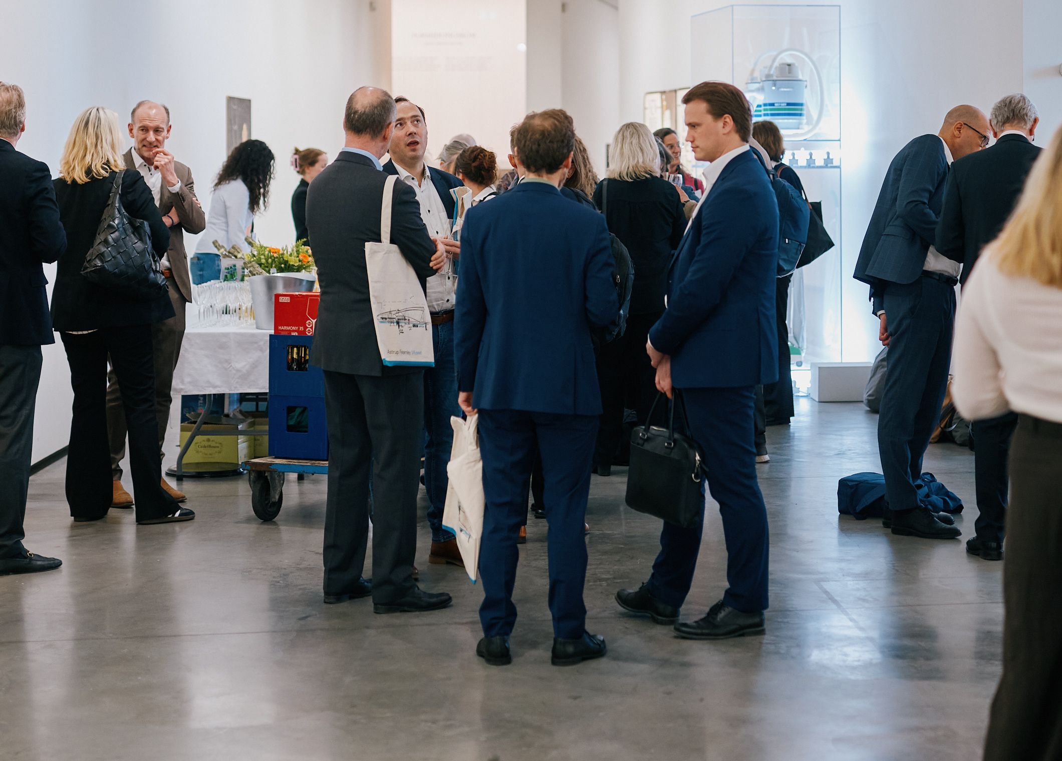 mingling etter konferanse