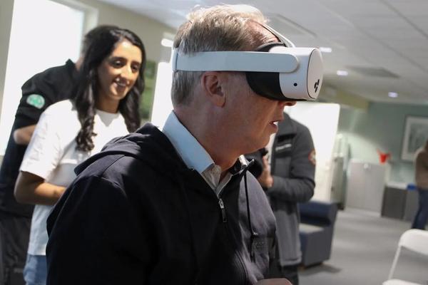 mann tester VR-briller