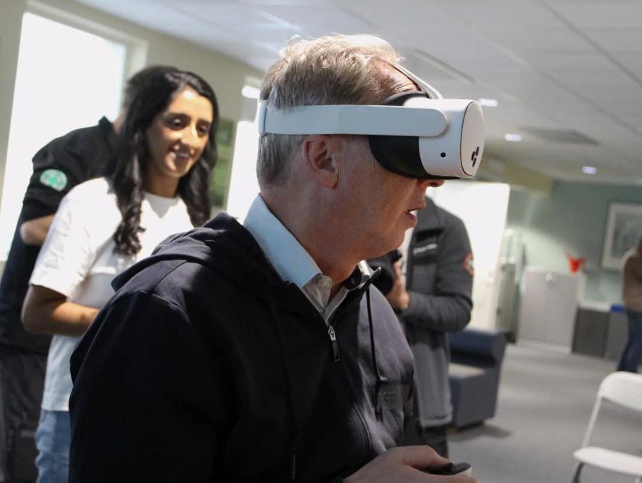 mann tester VR-briller