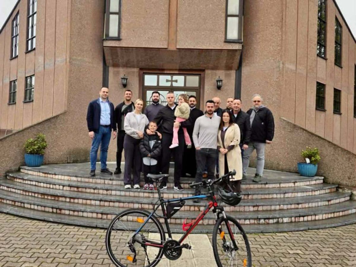 Banjalučanin Aleksandar Đekić krenuo biciklom ka manastiru Hilandar: 1.100 kilometara nade i vjere