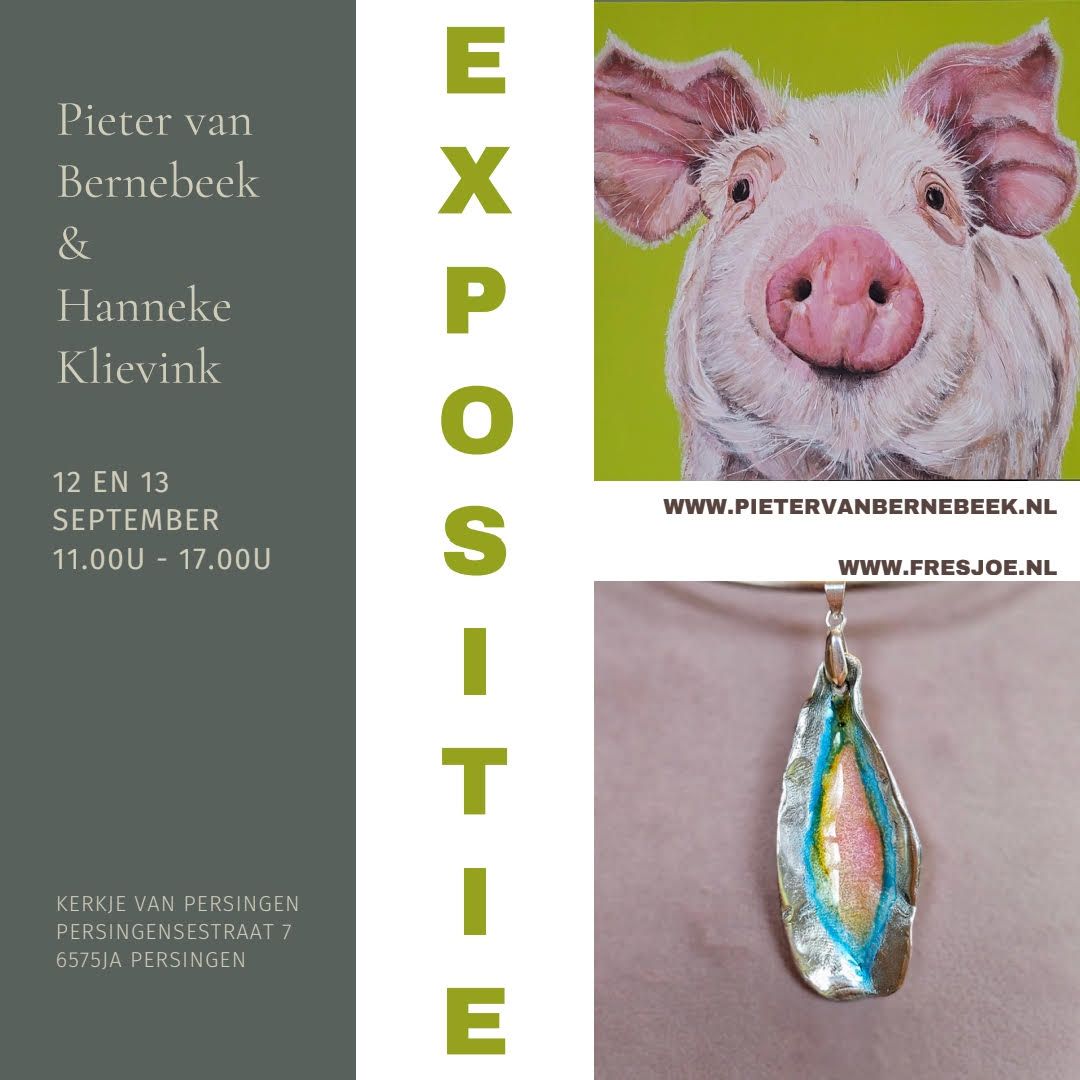 Expositie Pieter van Bernebeek & Hanneke Klievink