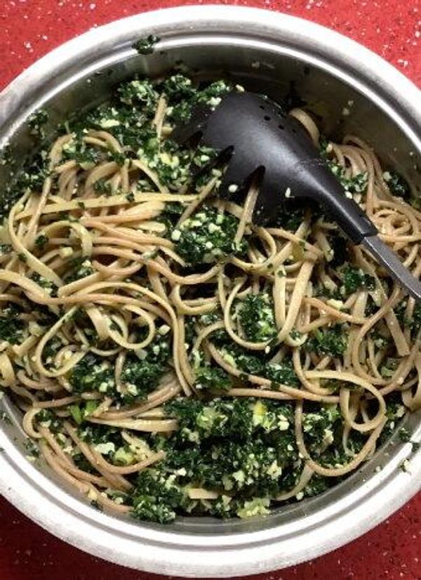 Kale & Goats Cheese Pesto