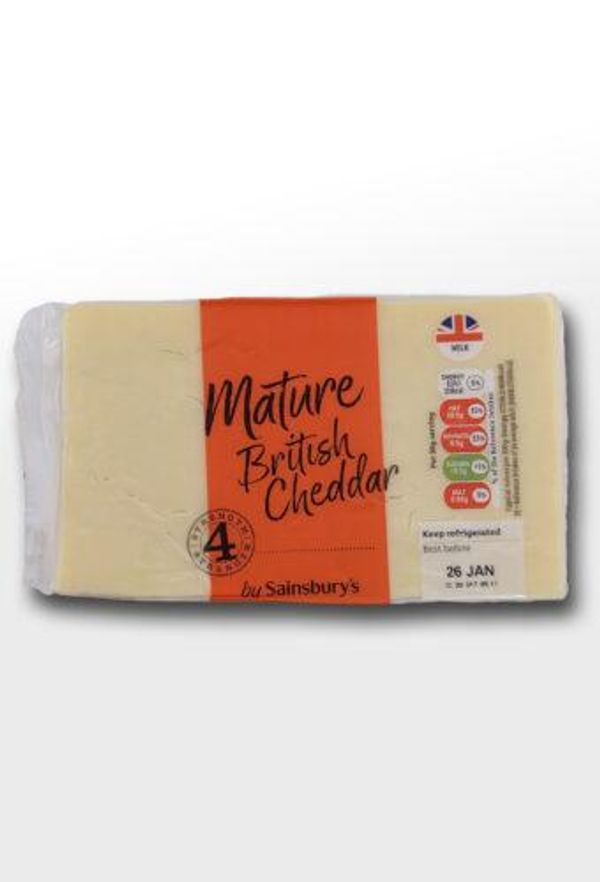 Cheddar (Sainsbury’s British Mature)
