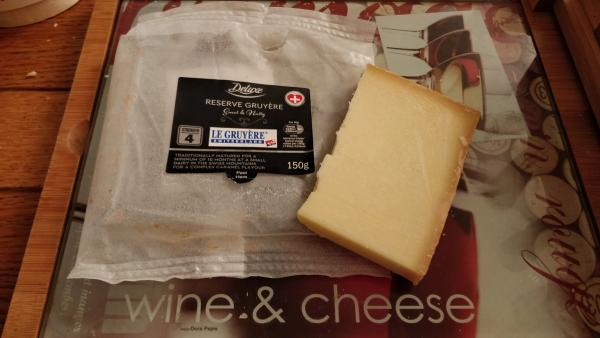 Gruyere (Lidl ‘Deluxe’ Reserve)