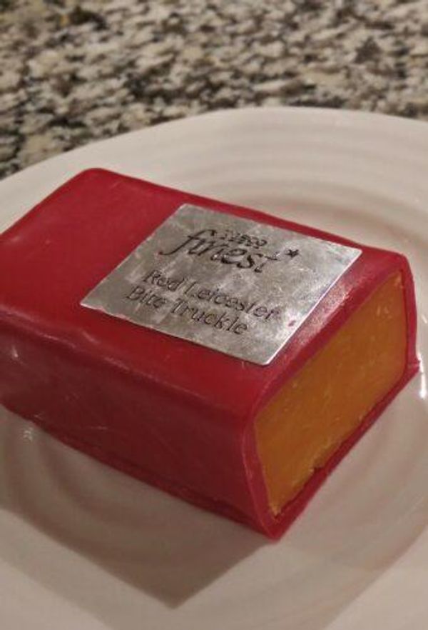 Red Leicester Bite Ingot Truckle (Tesco Finest)