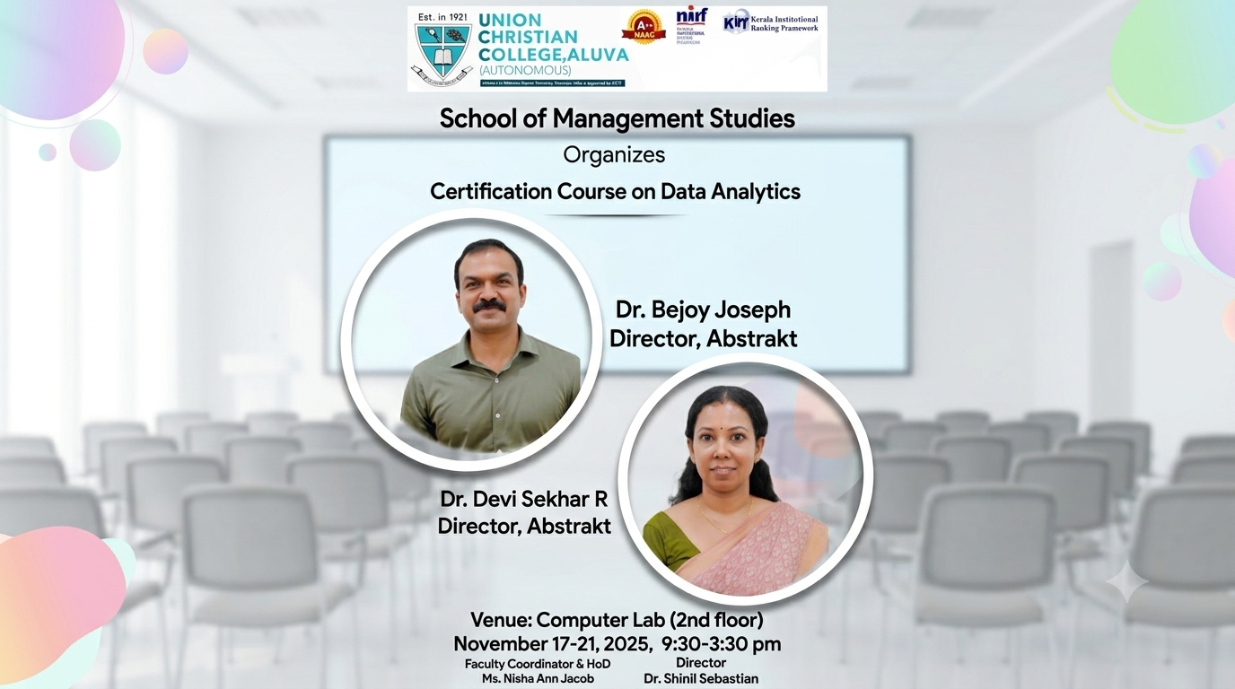 Transforming Data into Insight: A Recap of the Certification Course on Data Analytics