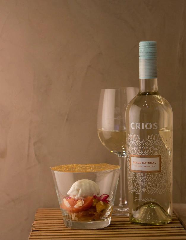 Botella procesada especialmente para la bodega Susana Barbo