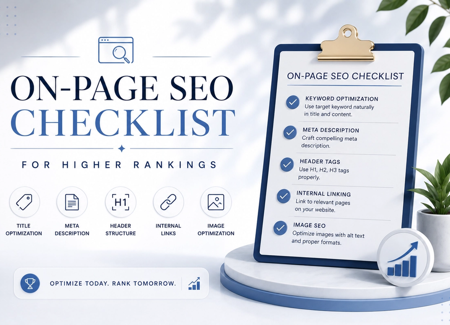 On-Page SEO Checklist for Higher Rankings