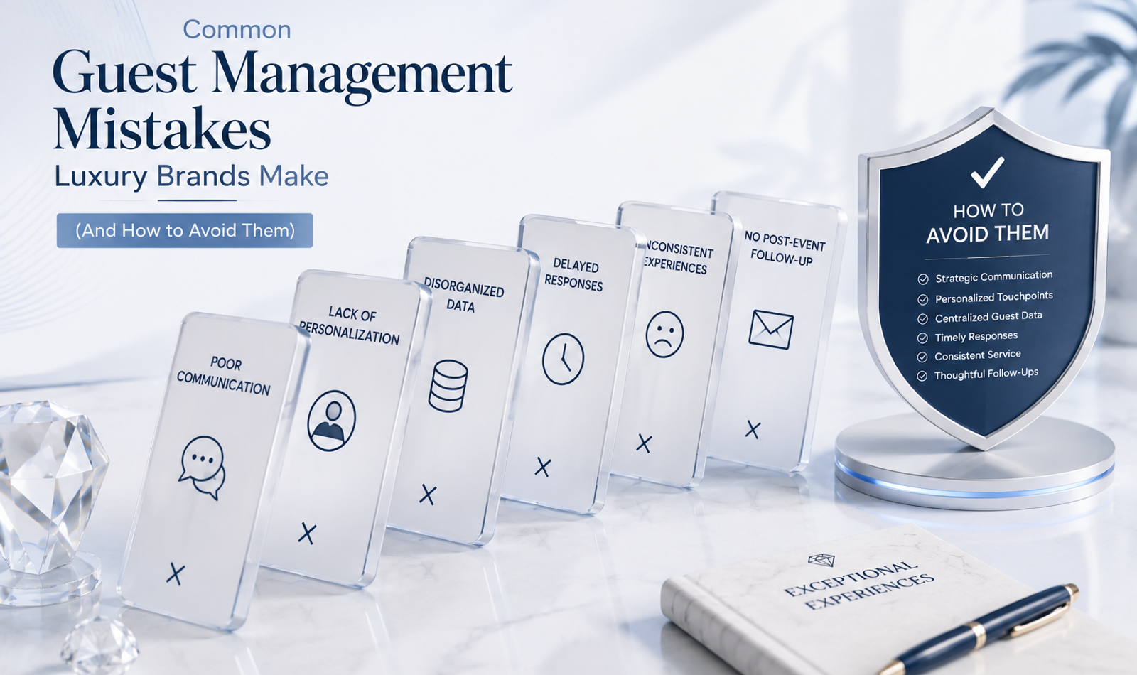 Luxury event guest management team coordinating VIP arrivals, guest check-in and seating at a premium brand event.