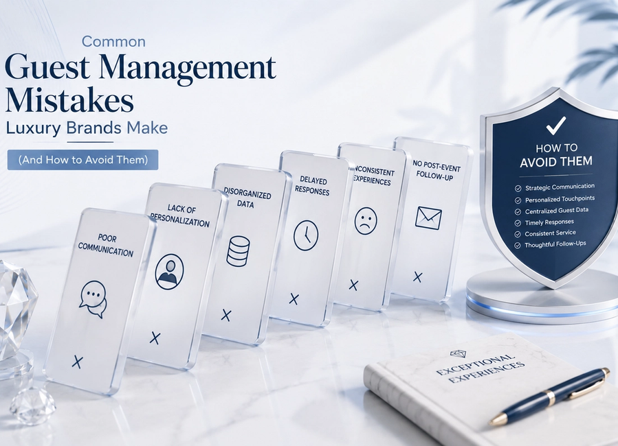 Common Guest Management Mistakes Luxury Brands Mak and How to Avoid Them