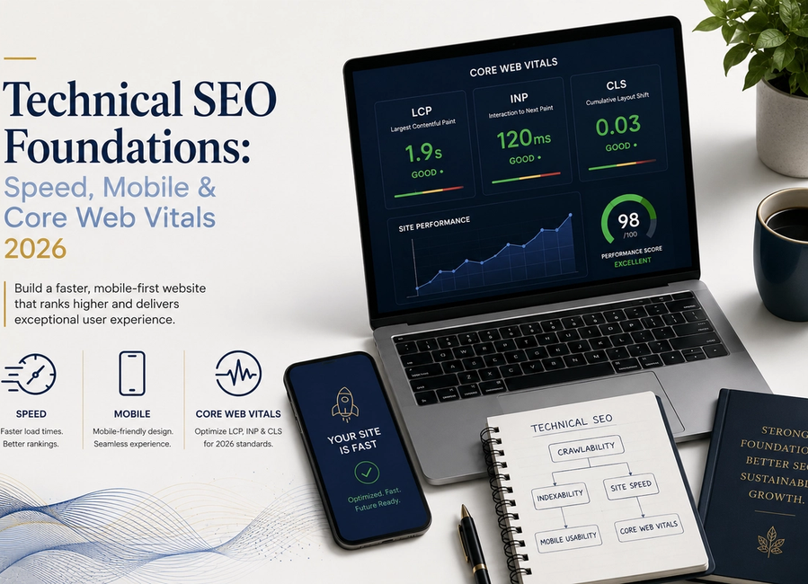 Technical SEO Foundations: Speed, Mobile & Core Web Vitals 2026